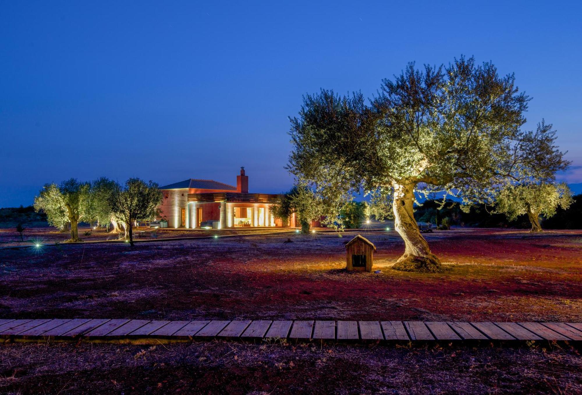 ホテル Eumelia Organic Agrotourism Farm Goúvai エクステリア 写真